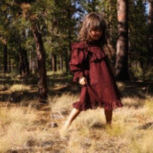 Doen ADDISON DRESS children’s dress 2 Antique Walnut